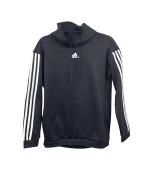 Adidas Women's Essentials Linear Full Zip Hoodie, Heather Gray